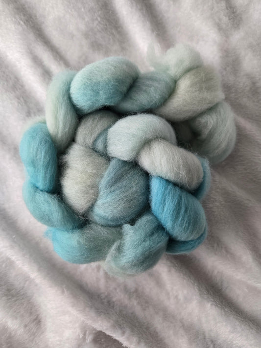 P.S. Love the Butterfly- Roving- 'Cloud'