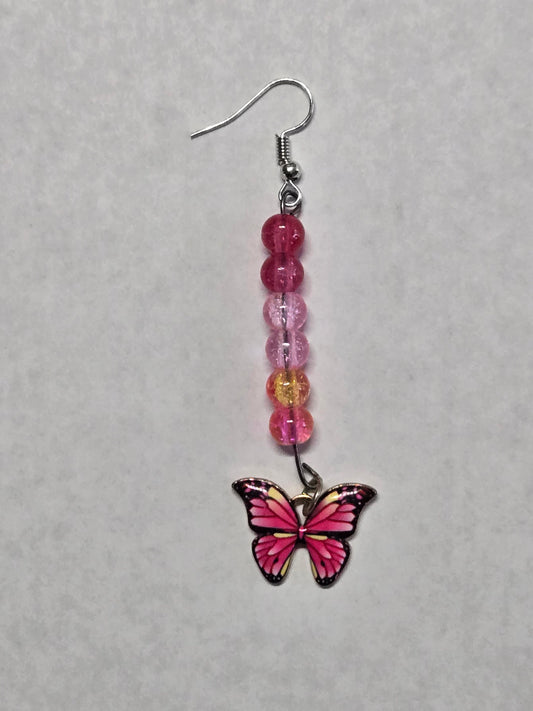 Dangle Butterfly Earrings- Sass