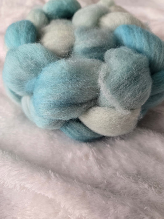 P.S. Love the Butterfly- Roving- 'Cloud'