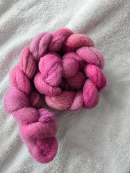 P.S. Love the Butterfly- Roving- 'Bubblegum'