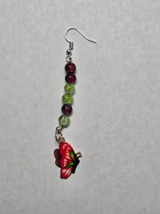 Dangle Butterfly Earrings- Black History